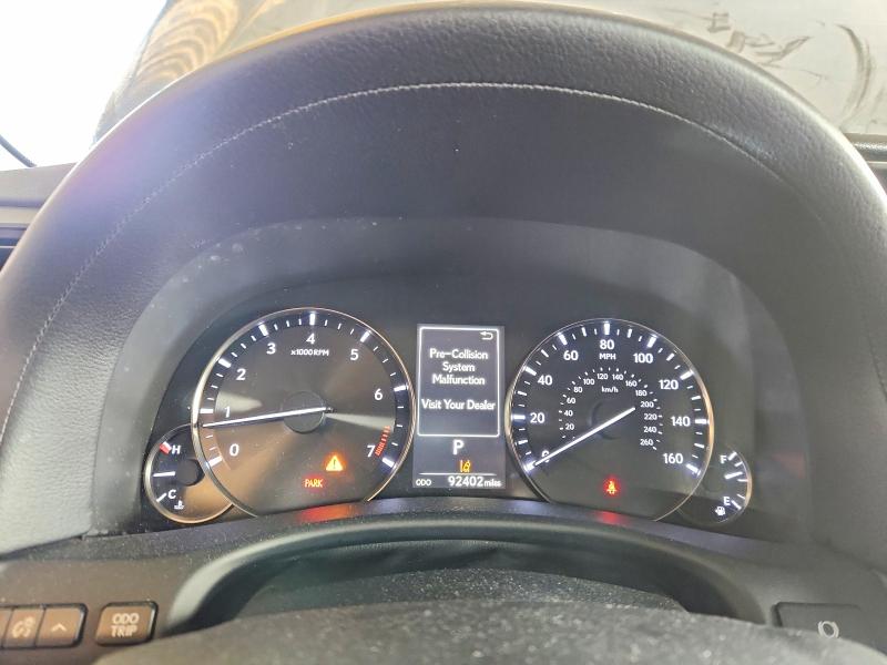 2017 Lexus VIN JTHBZ1BL2HA008018 COPART salvage auction — FRONT END, CA - SALVAGE CERTIFICATE, sold $20 on 2026-07-23 (photo 9)