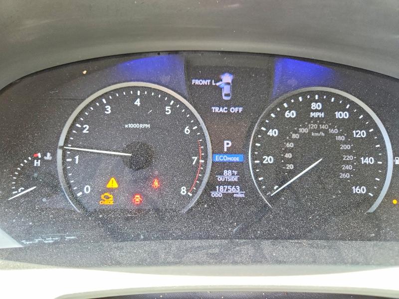 2013 Lexus Ls VIN JTHBL5EF7D5115924 COPART salvage auction — FRONT END, Ga - Cert Of Title-Salvage, sold $1,650 on 2026-07-09 (photo 9)