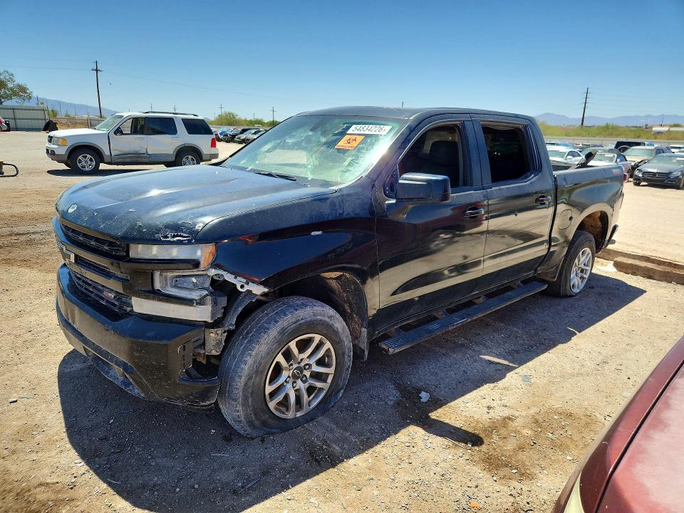 2021 Chevrolet Silverado 1500 VIN 1GCPYFED6MZ359246 COPART salvage auction — VANDALISM, Az - Cert Of Title - Salvage, sold $5,100 on 2026-07-10 (photo 1)