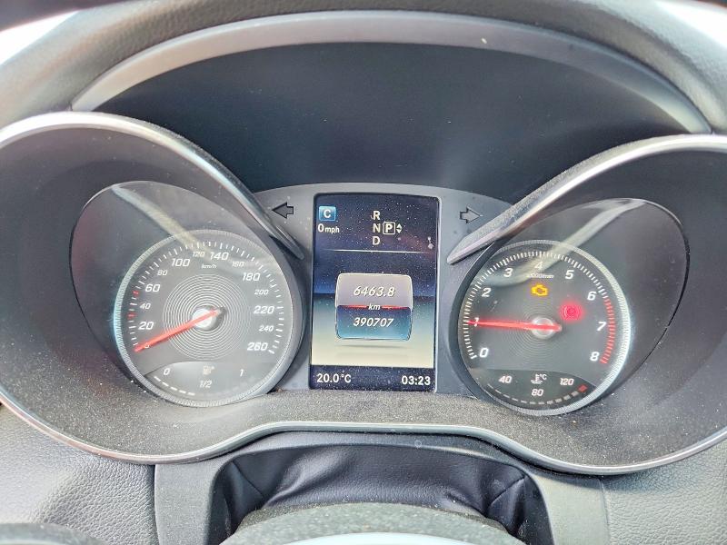 2015 Mercedes-benz C class VIN 55SWF4KBXFU053800 COPART salvage auction — REAR END, On - Permit No Brand - Unfit, sold $2,500 on 2026-07-09 (photo 9)