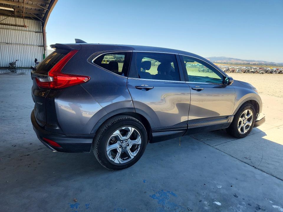 2019 Honda Cr-v VIN JHLRW2H54KX020119 COPART salvage auction — FRONT END, Ca - Salvage Certificate, sold $6,700 on 2026-07-02 (photo 3)