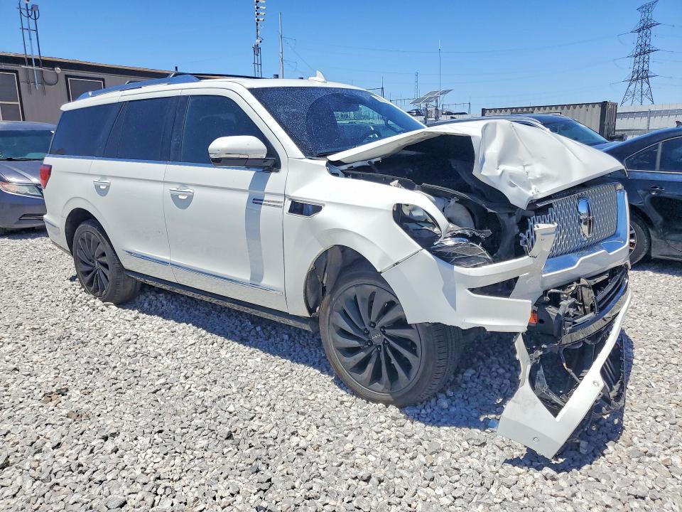 2020 Lincoln Navigator VIN 5LMJJ2LT8LEL14174 COPART salvage auction — FRONT END, Nv - Salvage Title, sold $8,700 on 2026-07-22 (photo 4)