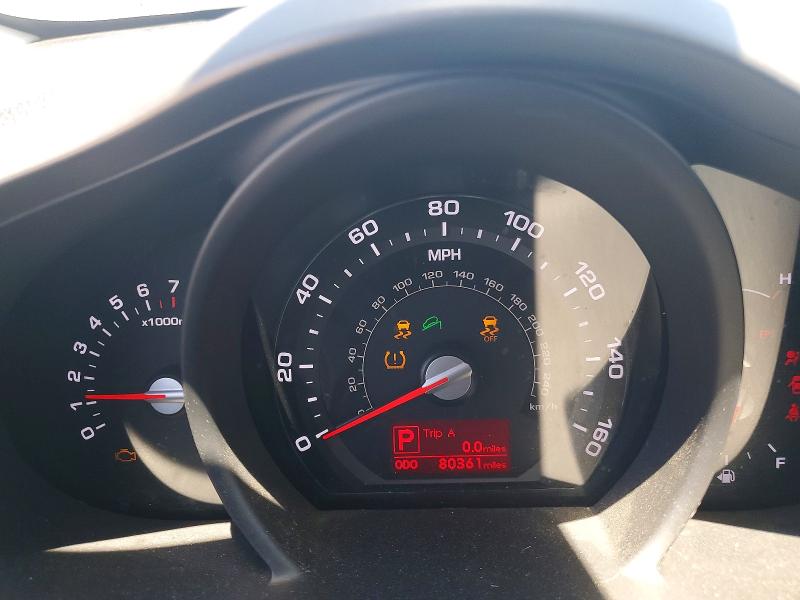 2013 Kia Sportage VIN KNDPC3A24D7443143 COPART salvage auction — FRONT END, Ca - Salvage Certificate, sold $3,150 on 2026-07-06 (photo 9)