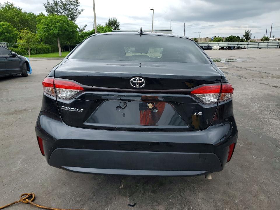 2020 Toyota Corolla VIN JTDEPRAE7LJ112762 COPART salvage auction — FRONT END, Fl - Certificate Of Destruction, sold $2,200 on 2026-07-06 (photo 6)