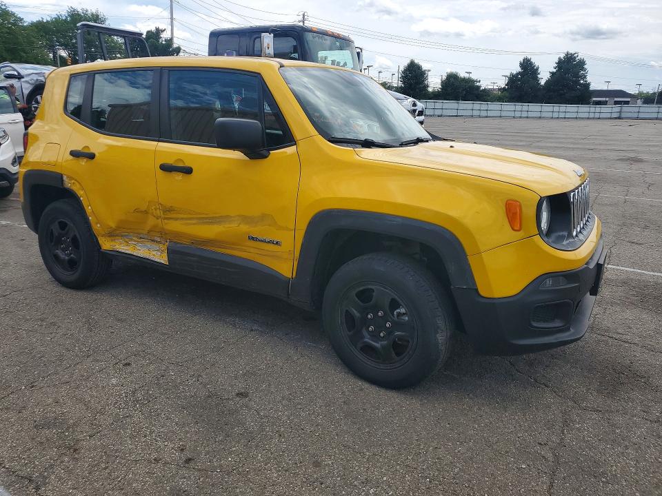 2017 Jeep VIN ZACCJBAH1HPF04296 COPART salvage auction — SIDE, Oh - Cert Of Title-Salvage, sold $80 on 2026-08-05 (photo 4)