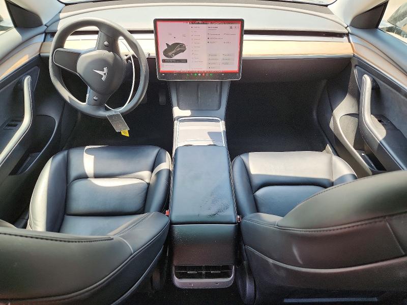 2021 Tesla VIN 5YJ3E1EA1MF023686 COPART salvage auction — FRONT END, FL - CERT OF TITLE SLVG REBUILDABLE, sold $7,100 on 2026-07-15 (photo 8)