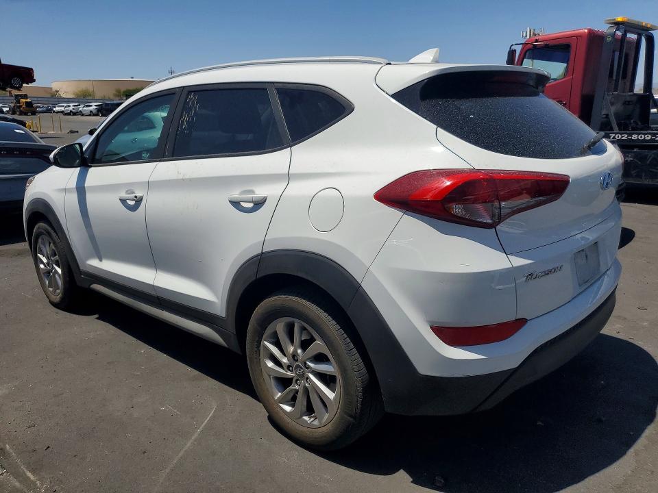 2018 Hyundai Tucson VIN KM8J33A41JU708293 COPART salvage auction — MECHANICAL, NV - CERTIFICATE OF TITLE, sold $2,050 on 2026-07-22 (photo 2)
