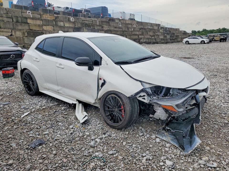 2023 Toyota Corolla VIN JTNABAAE1PA002418 COPART salvage auction — FRONT END, Ky - Cert Of Title-Salvage, sold $10,300 on 2026-07-31 (photo 4)