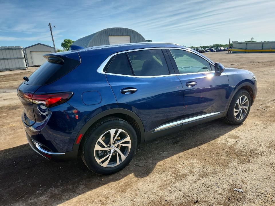 2023 Buick Envision VIN LRBFZNR46PD074303 COPART salvage auction — FRONT END, Ar - Cert Of Title-Salvage, sold $200 on 2026-07-27 (photo 3)