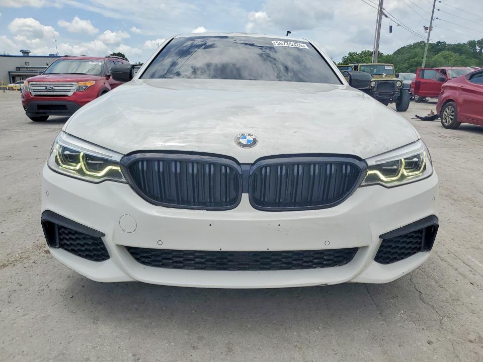 2018 BMW M550i xdrive VIN WBAJB9C5XJB049431 COPART salvage auction — HAIL, TN - CERT OF TITLE-REBUILT VEHICLE, sold $4,000 on 2026-07-29 (photo 5)