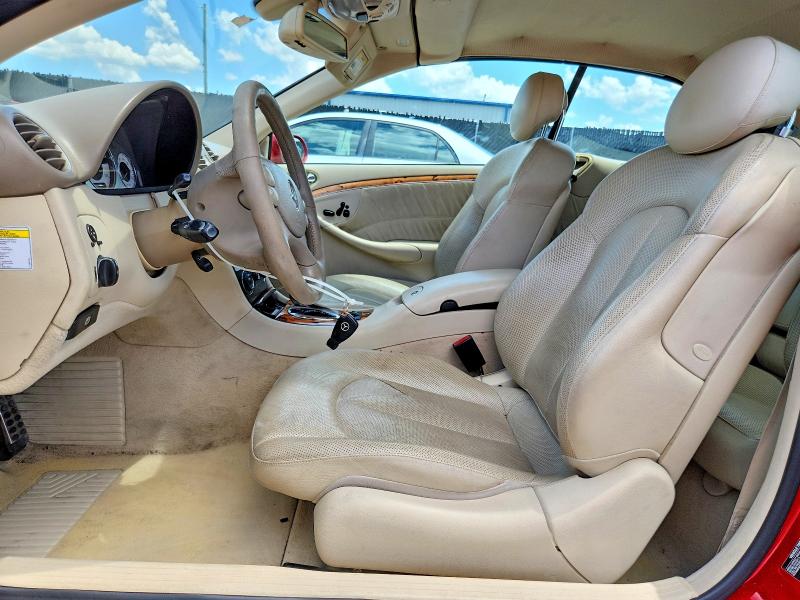 2005 Mercedes-benz Clk-class VIN WDBTK65G15T053889 COPART salvage auction — FRONT END, Fl - Cert Of Title Slvg Rebuildable, sold $375 on 2026-07-30 (photo 7)