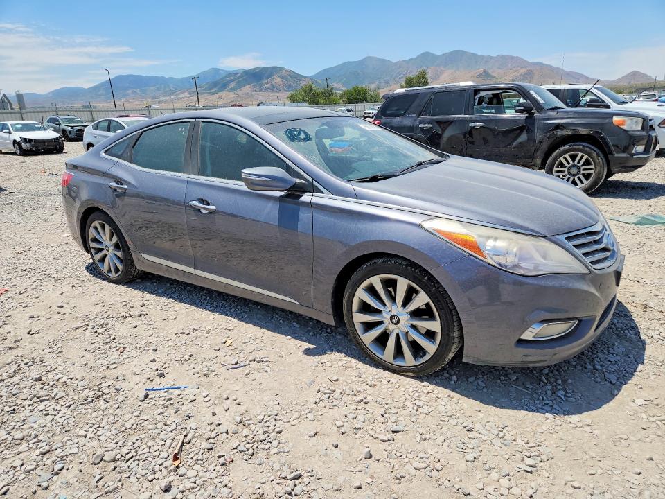 2013 Hyundai Azera VIN KMHFH4JG7DA321647 COPART salvage auction — MECHANICAL, Ut - Certificate Of Title, sold $725 on 2026-07-02 (photo 4)