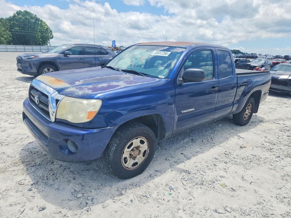 2007 Toyota Tacoma VIN 5TETX22N47Z455652 COPART salvage auction — MINOR DENT/SCRATCHES, Ga - Certificate Of Title, sold $3,550 on 2026-07-06 (photo 1)