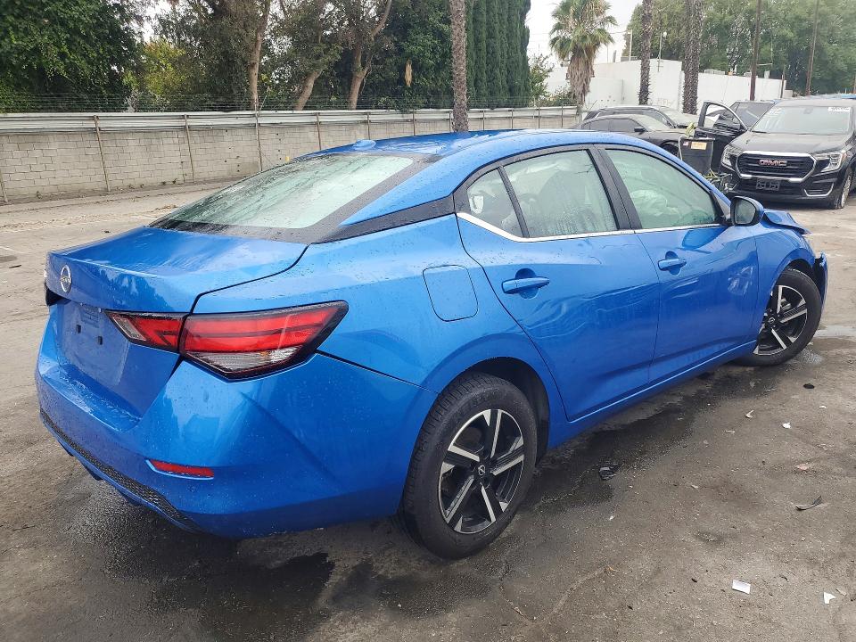 2025 Nissan Sentra VIN 3N1AB8CV8SY235990 COPART salvage auction — FRONT END, Ca - Certificate Of Title, sold $975 on 2026-07-30 (photo 3)