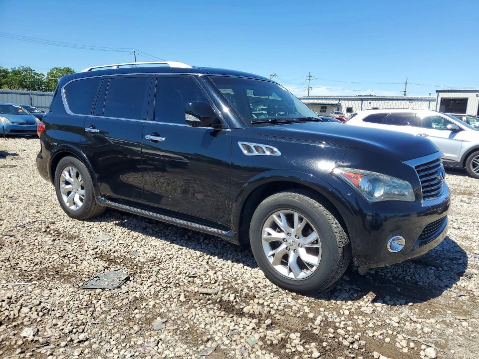 2012 Infiniti VIN JN8AZ2NE5C9018296 COPART salvage auction — SIDE, Il - Salvage Certificate, sold $1,900 on 2026-07-29 (photo 4)