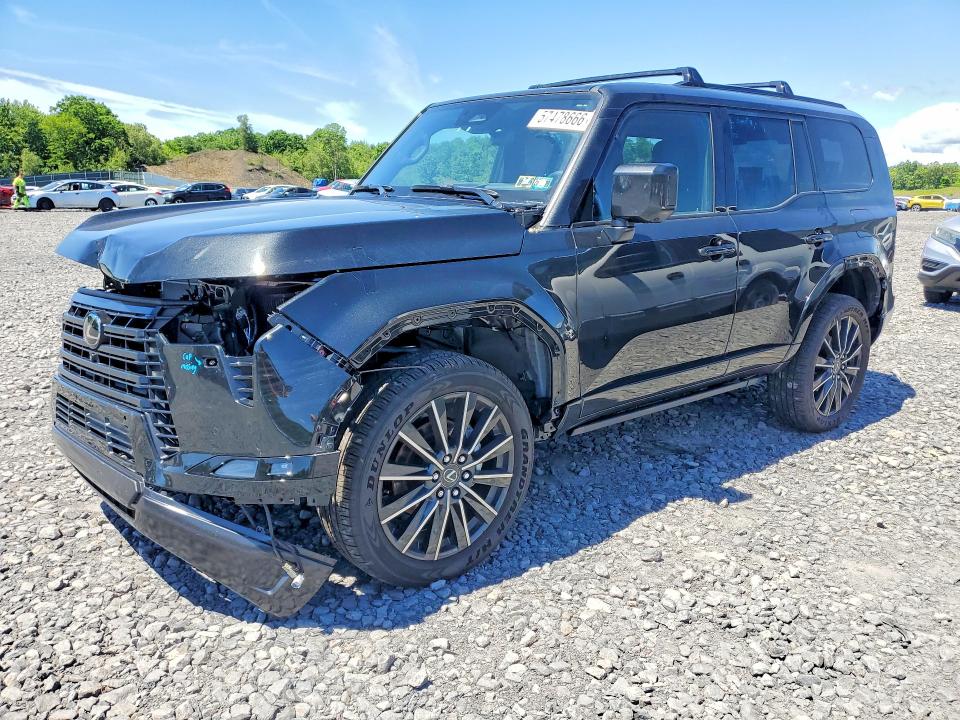 2025 Lexus Gx 550 VIN JTJVBCDX8S5064346 COPART salvage auction — FRONT END, PA - CERTIFICATE OF SALVAGE, sold $40,750 on 2026-07-22 (photo 1)