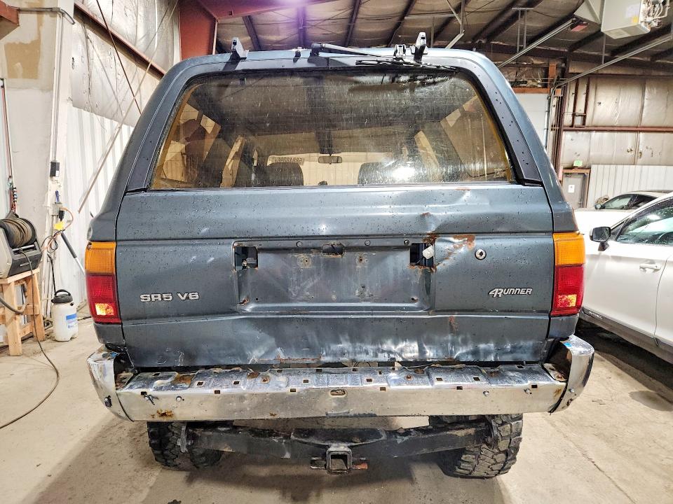 1991 Toyota 4runner VIN JT3VN39W2M0057357 COPART salvage auction — ALL OVER, Ak - Bill Of Sale- Salvage, sold $200 on 2026-07-28 (photo 6)