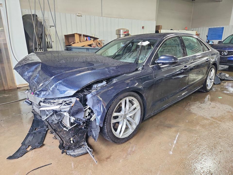 2017 Audi VIN WAU44AFD7HN019758 COPART salvage auction — FRONT END, Il - Salvage Certificate, sold $400 on 2026-07-28 (photo 1)