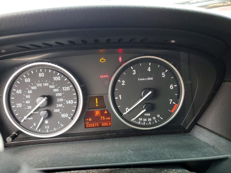 2010 BMW 5 series VIN WBANU5C55AC129105 COPART salvage auction — FRONT END, Tn - Salvage Certificate, sold $275 on 2026-07-06 (photo 9)