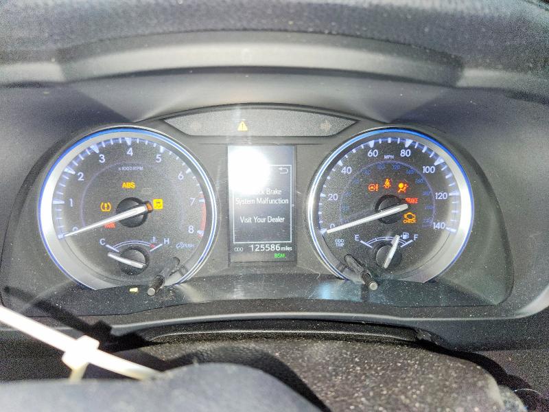 2018 Toyota Highlander VIN 5TDJZRFH8JS562206 COPART salvage auction — FRONT END, Nh - Cert Of Title-Salvage, sold $5,300 on 2026-07-24 (photo 9)