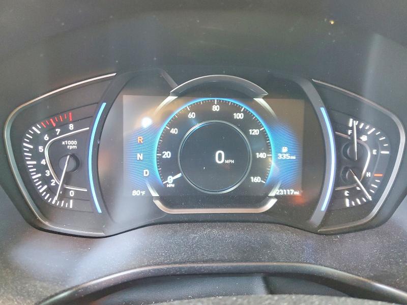 2019 Hyundai Santa fe VIN 5NMS33AD8KH068908 COPART salvage auction — SIDE, Ca - Salvage Certificate, sold $5,400 on 2026-07-02 (photo 9)