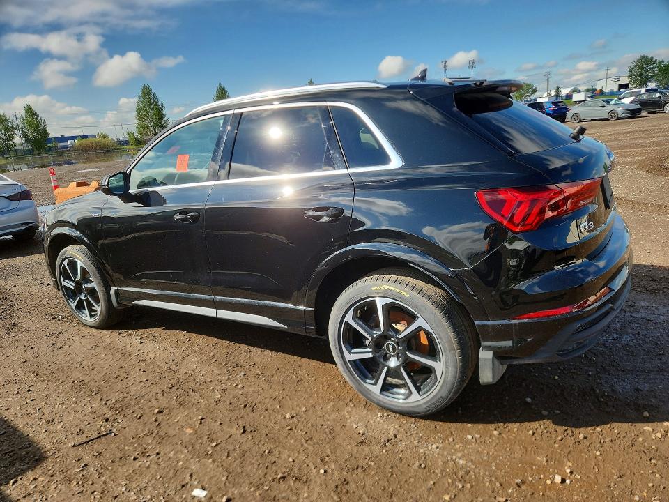 2023 Audi Q3 VIN WA1EECF31P1129163 COPART salvage auction — VANDALISM, AB - BOS - ACTIVE, sold $6,700 on 2026-07-21 (photo 2)