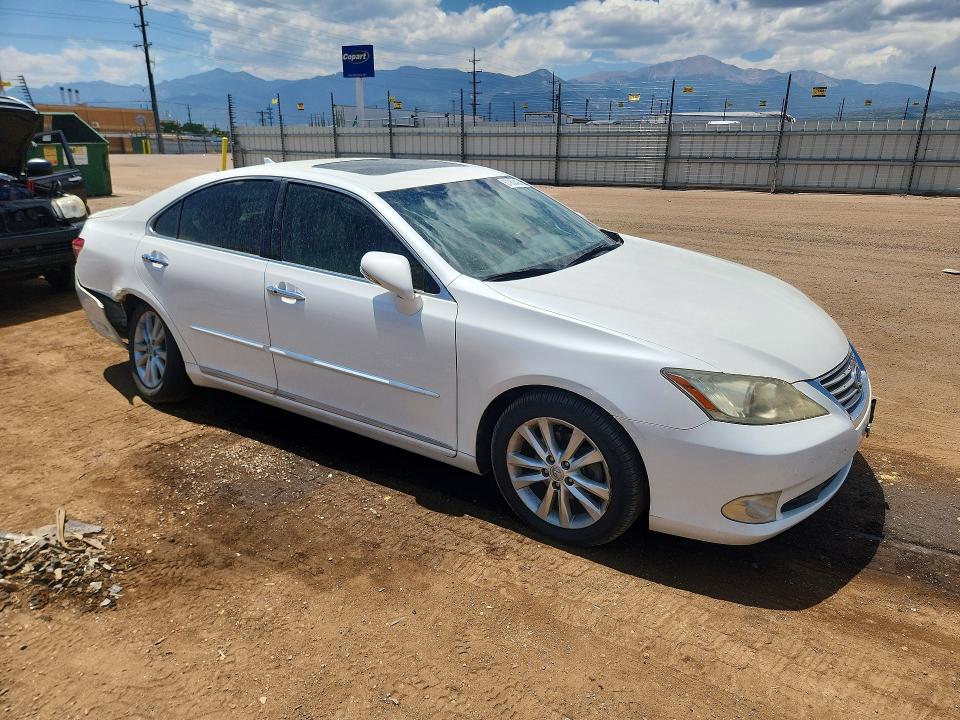 2011 Lexus ES VIN JTHBK1EG9B2419646 COPART salvage auction — REAR END, Co - Salvage Title, sold $3,050 on 2026-07-27 (photo 4)