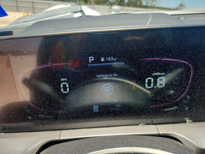 2024 Kia Telluride VIN 5XYP6DGC9RG484407 COPART salvage auction — FRONT END, Tx - Salvage Vehicle Title, sold $3,050 on 2026-07-23 (photo 9)