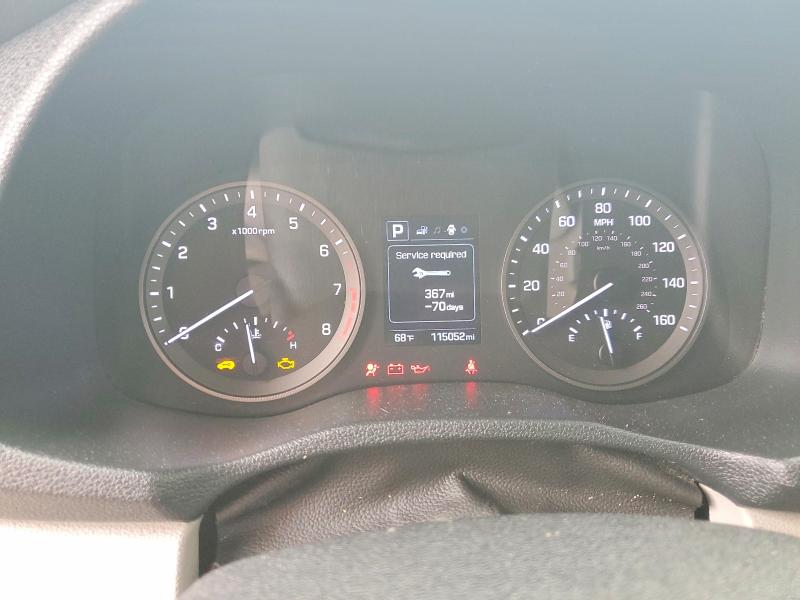 2018 Hyundai Tucson VIN KM8J33A2XJU802493 COPART salvage auction — MINOR DENT/SCRATCHES, Il - Certificate Of Title (P), sold $6,500 on 2026-07-23 (photo 9)