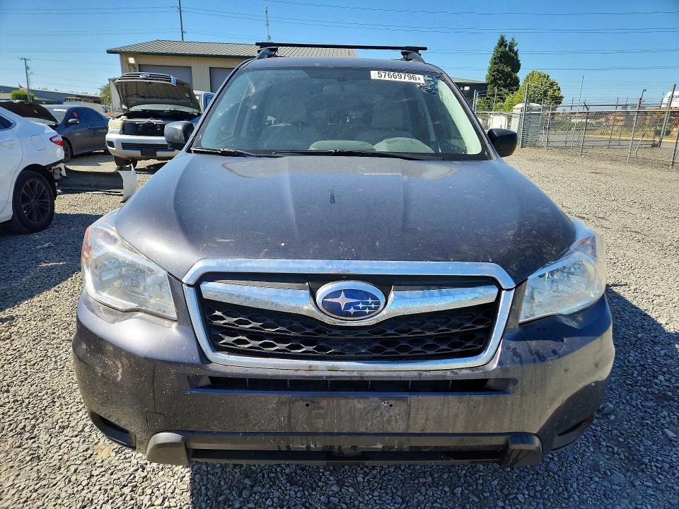 2015 Subaru VIN JF2SJABC5FH825224 COPART salvage auction — REAR END, Or - Salvage Title Certificate, sold $600 on 2026-07-28 (photo 5)