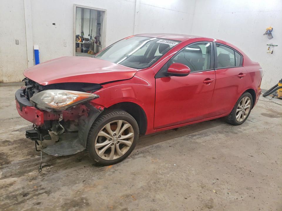 2011 Mazda 3 VIN JM1BL1U59B1451386 COPART salvage auction — FRONT END, TN - SALVAGE CERTIFICATE, sold $175 on 2026-07-21 (photo 1)