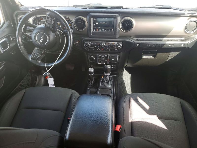 2018 Jeep Wrangler / VIN 1C4HJXDG7JW317174 COPART salvage auction — FRONT END, IA - CERT OF TITLE-SALVAGE TITLE, sold $10,300 on 2026-07-31 (photo 8)