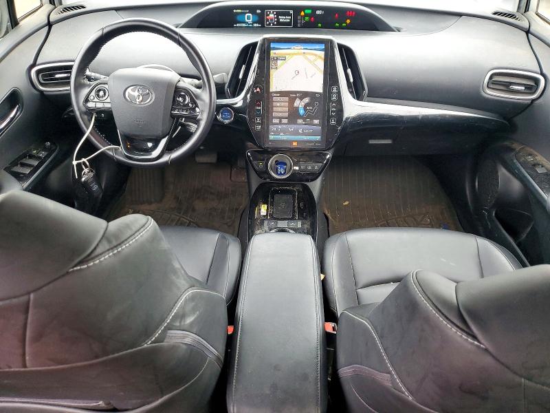 2021 Toyota Prius VIN JTDKAMFP8M3165185 COPART salvage auction — FRONT END, Ca - Salvage Certificate, sold $6,600 on 2026-07-13 (photo 8)