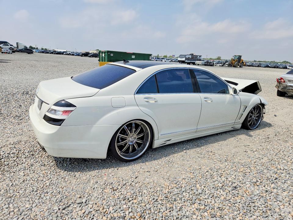 2008 Mercedes-benz S-klasse VIN WDDNG71X78A182085 COPART salvage auction — FRONT END, Co - Public - Salvage Title, sold $800 on 2026-07-28 (photo 3)