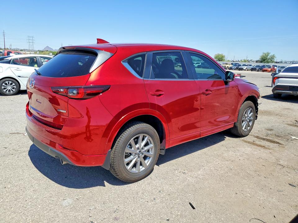 2025 Mazda VIN JM3KFBCM8S0692570 COPART salvage auction — FRONT END, Az - Cert Of Title - Salvage, sold $8,900 on 2026-07-06 (photo 3)