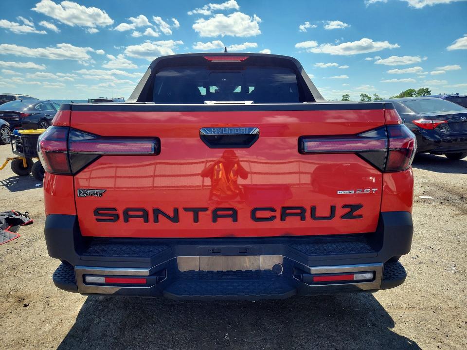 2025 Hyundai Santa cruz VIN 5NTJDDDF8SH148404 COPART salvage auction — REAR END, Pa - Cert Of Title, sold $15,500 on 2026-07-14 (photo 6)