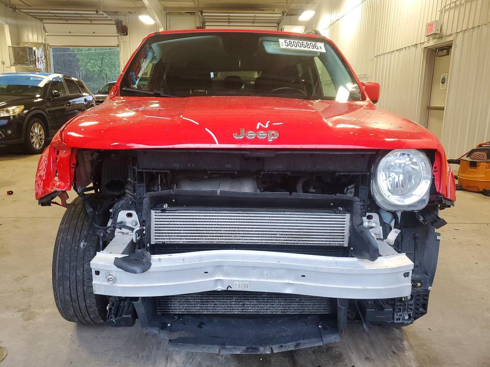 2016 Jeep Renegade VIN ZACCJBBT8GPE25726 COPART salvage auction — FRONT END, Mn - Cert Of Title-Prior Salvage, sold $1,150 on 2026-07-16 (photo 5)