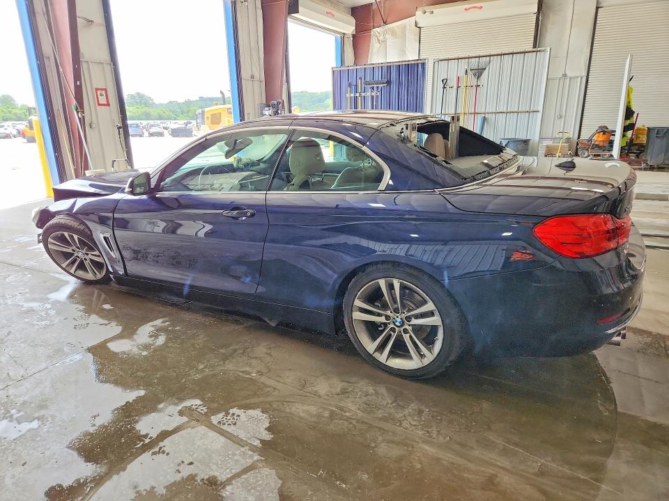 2017 BMW 4er VIN WBA4U9C55H5D44374 COPART salvage auction — FRONT END, Il - Salvage Certificate, sold $1,500 on 2026-08-05 (photo 2)