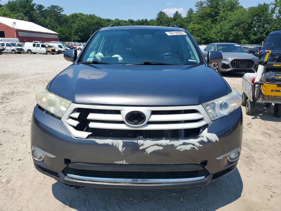 2011 Toyota Highlander VIN 5TDDK3EH8BS087920 COPART salvage auction — FRONT END, Ma - Cert Of Title-Parts Only Salva, sold $4,150 on 2026-07-06 (photo 5)