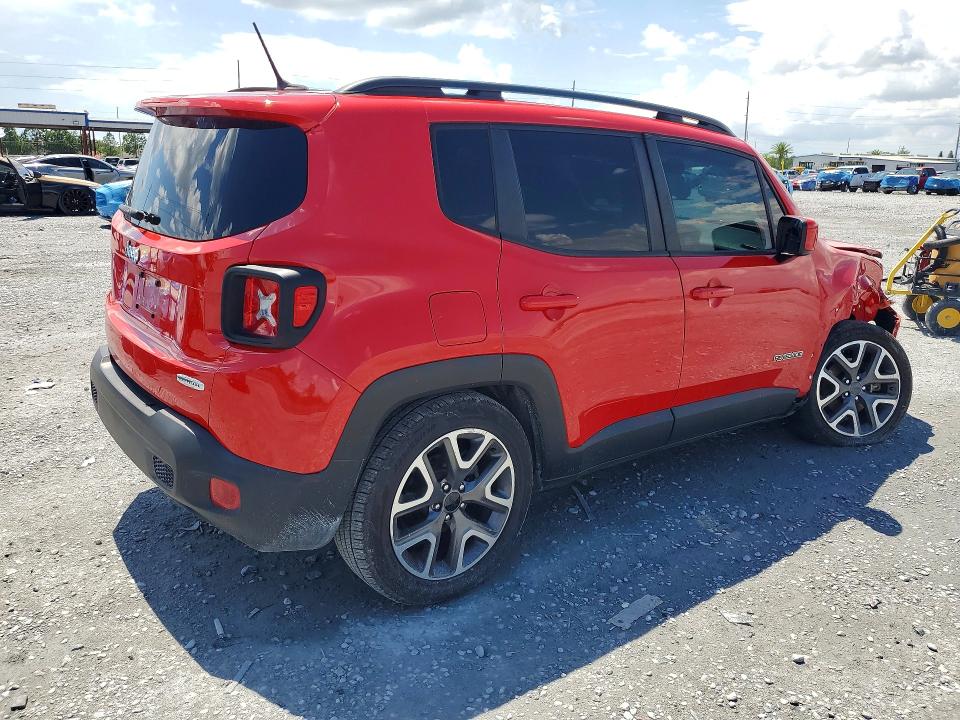 2017 Jeep Renegade VIN ZACCJABB7HPG33504 COPART salvage auction — FRONT END, Salvage Title, sold $1,200 on 2026-07-31 (photo 3)