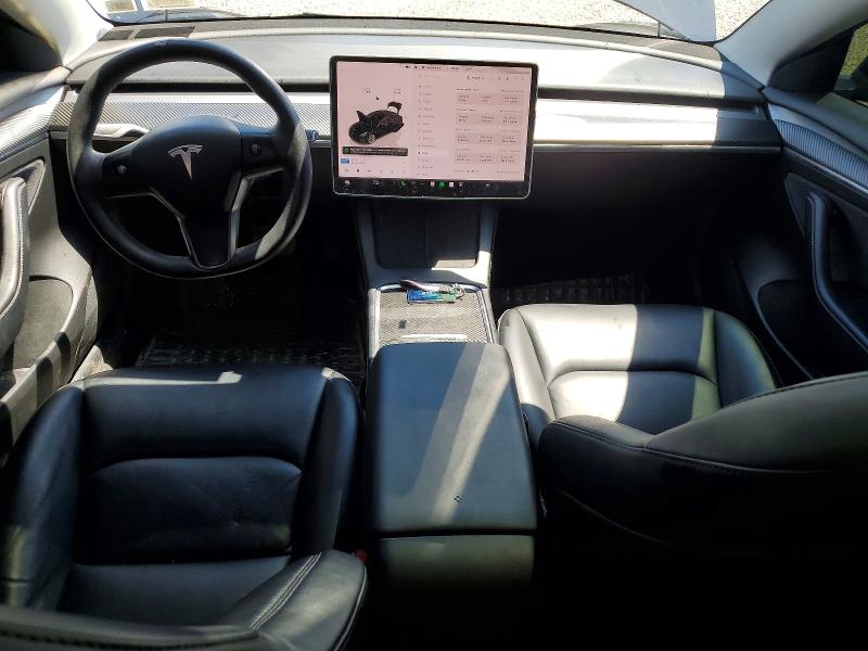 2022 Tesla Model 3 VIN 5YJ3E1EB6NF187042 COPART salvage auction — REAR END, Ny - Mv-907A Salvage Certificate, sold $7,600 on 2026-07-20 (photo 8)