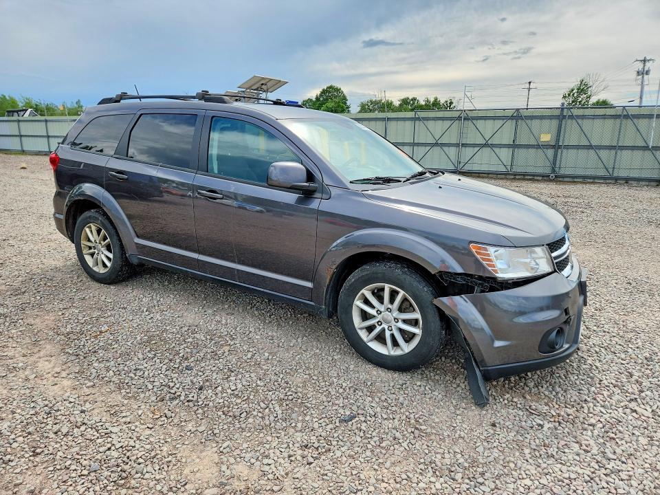 2014 Dodge Journey VIN 3C4PDCBG3ET284359 COPART salvage auction — FRONT END, NY - MV-907A SALVAGE CERTIFICATE, sold $425 on 2026-07-06 (photo 4)