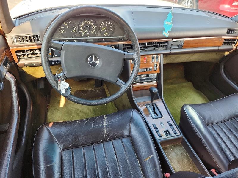 1984 Mercedes-benz S-klasse VIN WDBCB20A1EA035965 COPART salvage auction — MINOR DENT/SCRATCHES, Ct - Certificate Of Title (P), sold $2,800 on 2026-07-24 (photo 8)
