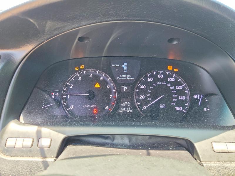 2008 Lexus Ls 460 VIN JTHGL46FX85030953 COPART salvage auction — FRONT END, Va - Cert Of Title - Salvage, sold $875 on 2026-07-02 (photo 9)