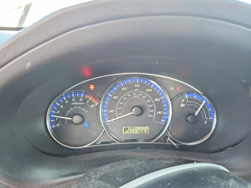 2011 Subaru Forester VIN JF2SHBBC3BH777170 COPART salvage auction — SIDE, IL - SALVAGE CERTIFICATE, sold $725 on 2026-07-28 (photo 9)