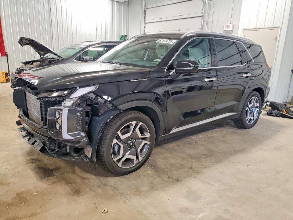 2023 Hyundai Palisade VIN KM8R5DGE4PU529855 COPART salvage auction — FRONT END, Mn - Cert Of Title-Salvage, sold $14,600 on 2026-07-02 (photo 1)