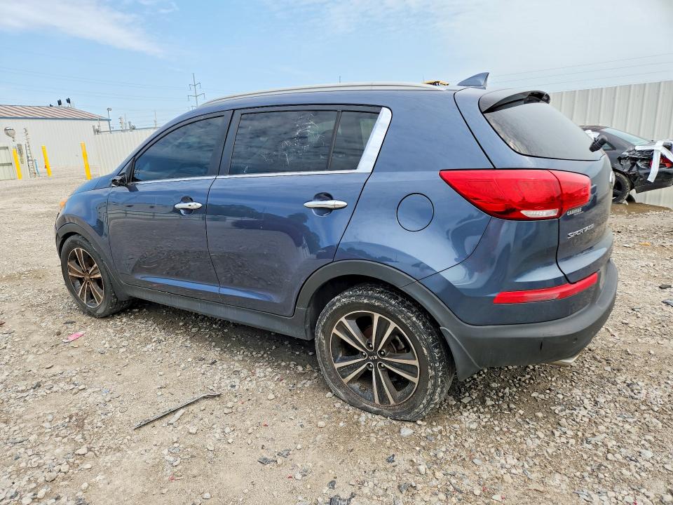 2016 Kia Sportage VIN KNDPC3A65G7813913 COPART salvage auction — FRONT END, Oh - Certificate Of Title, sold $1,650 on 2026-07-27 (photo 2)