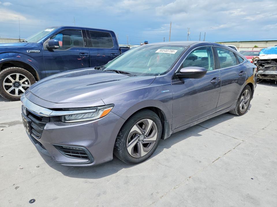 2019 Honda Insight VIN 19XZE4F59KE009891 — COPART salvage auction photo