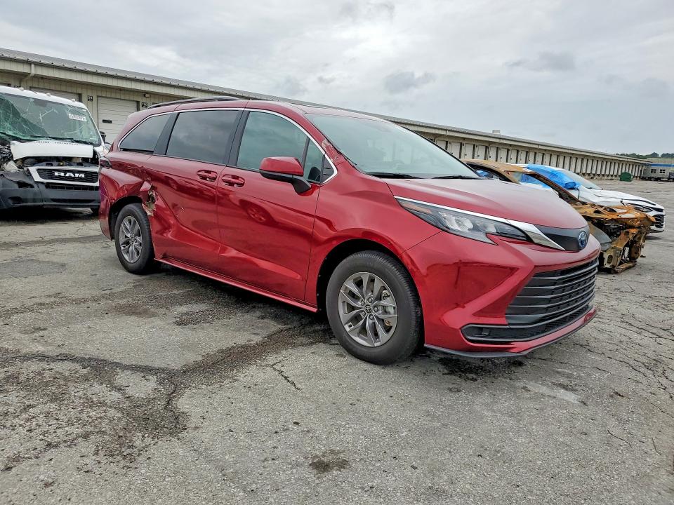 2025 Toyota Sienna VIN 5TDBSKFC1SS201597 COPART salvage auction — SIDE, Oh - Cert Of Title-Salvage, sold $12,000 on 2026-07-23 (photo 4)