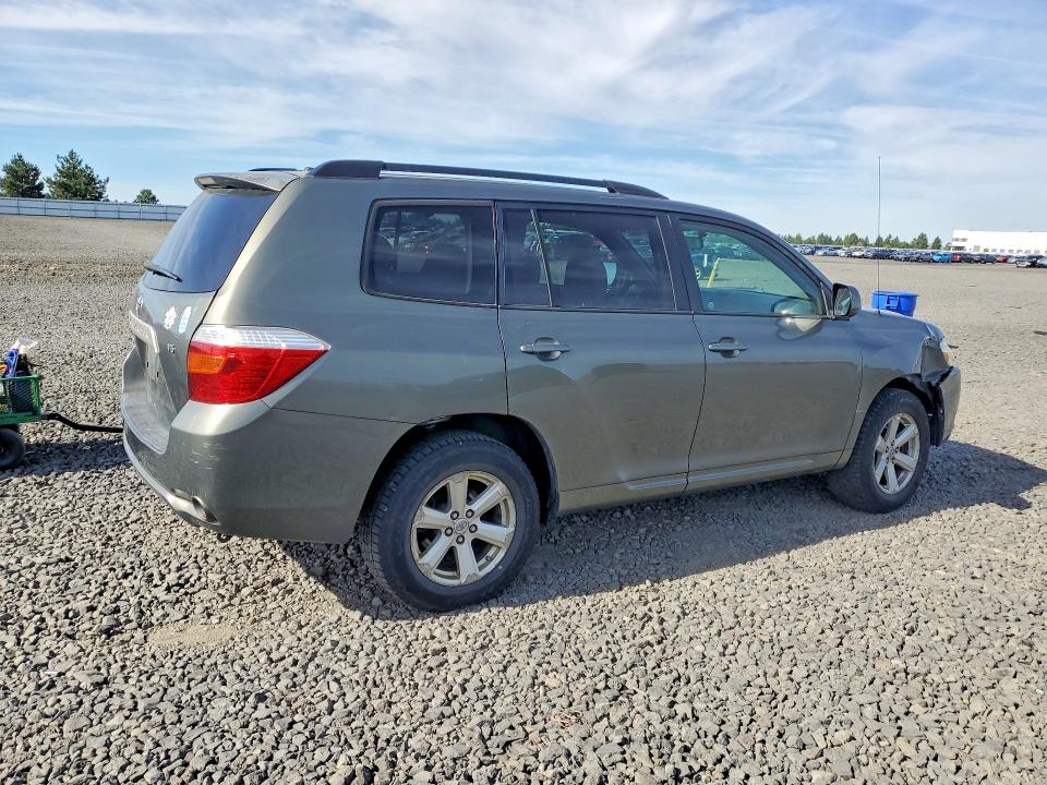 2009 Toyota Highlander VIN JTEDS41A392092678 COPART salvage auction — FRONT END, Wa - Bill Of Sale, sold $950 on 2026-07-08 (photo 3)